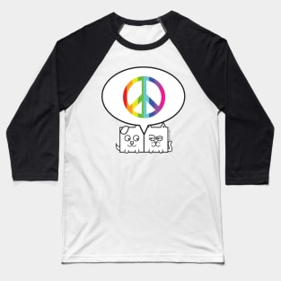Lucky+Loni Peace Baseball T-Shirt